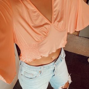 SHEIN pink long sleeve